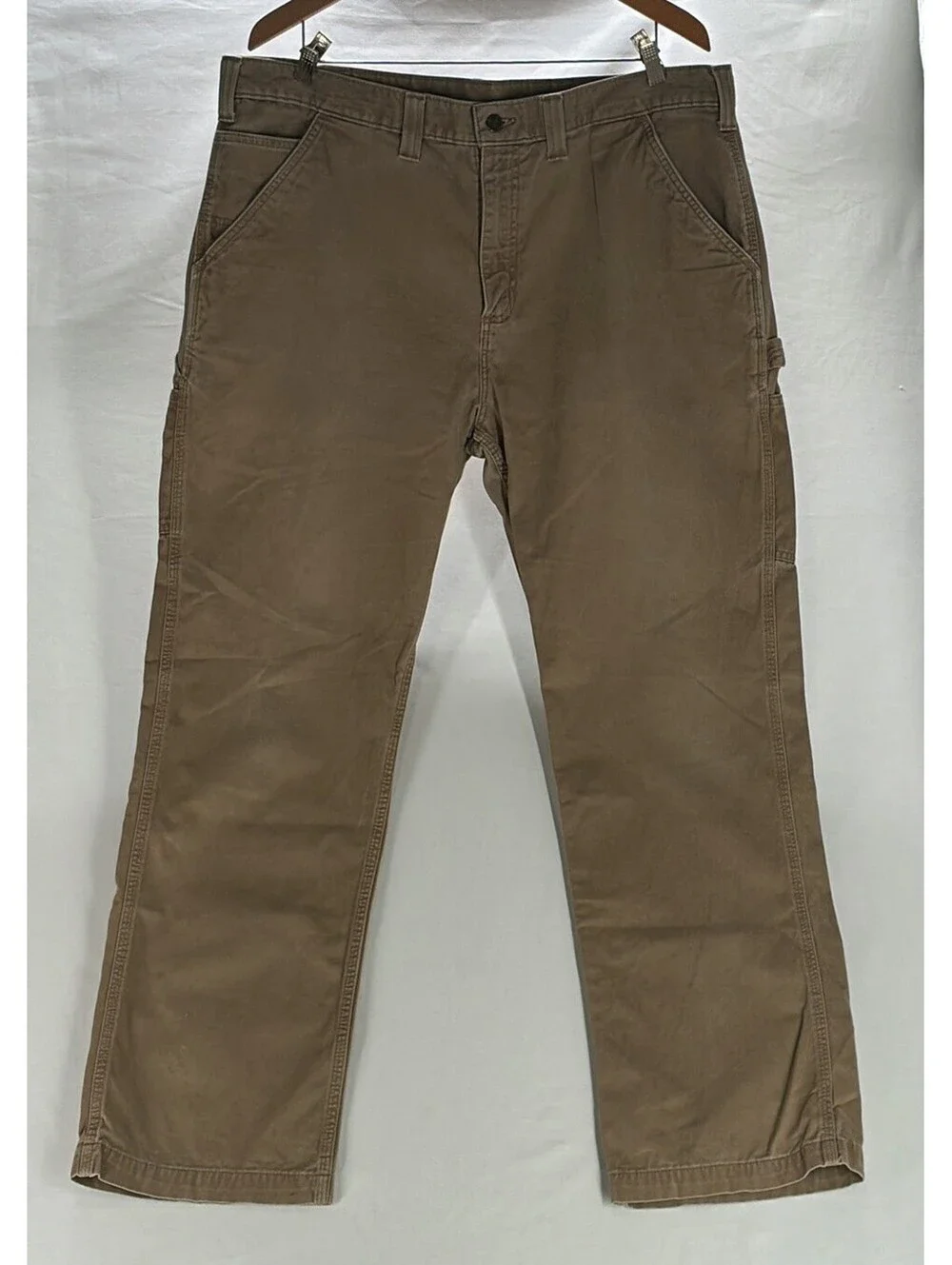 2010s Carhartt Carpenter Pants Faded Distressed Workwear